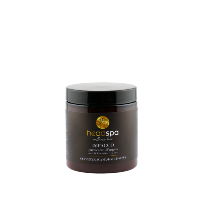 HEAD SPA WELLNESS HAIR  Impaco purificante all argilla Oczyszczająca maska glinkowa 200 ml